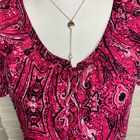 Pink blouse!!! - Picture 3 of 7